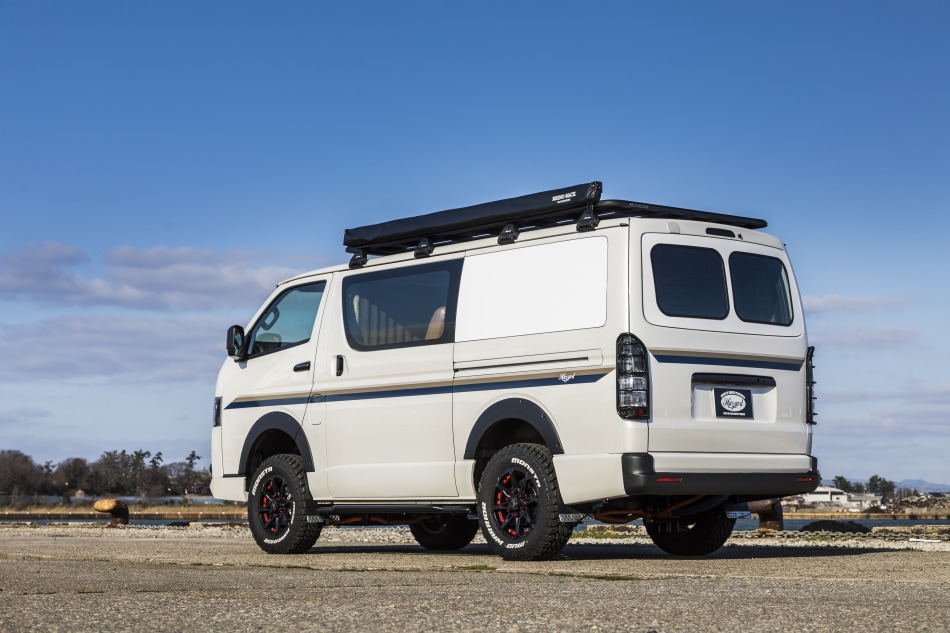 RIVAI OFFROAD ハイエース 200系 リアバンパー HIACE 4型以降 標準